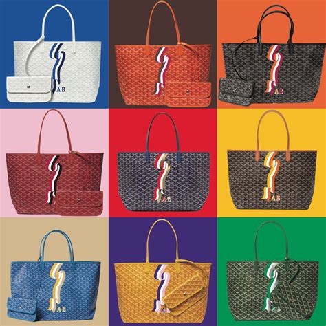 goyard london personalisation|custom Goyard bag pattern.